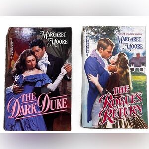 Margaret Moore Romance Novel Set